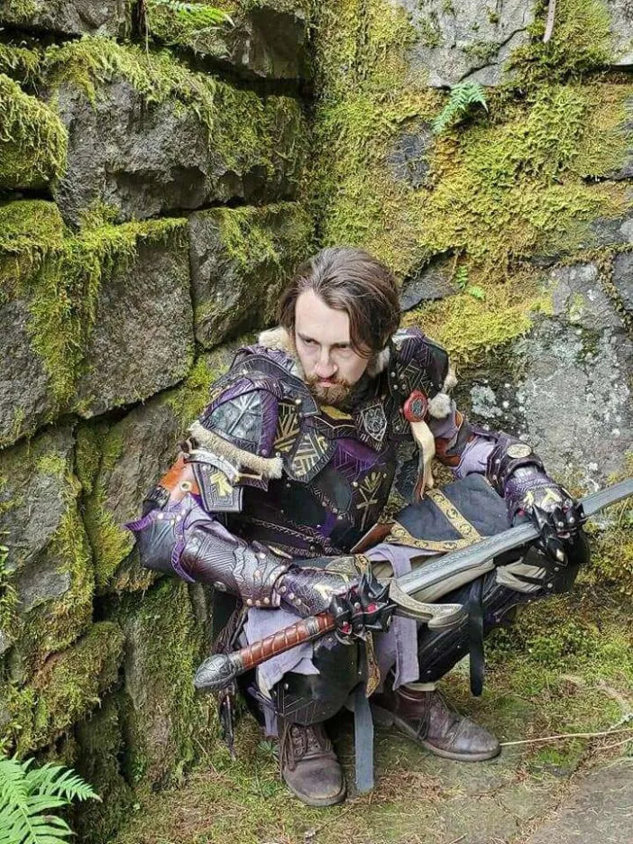 Custom Hybrid Armor – Leather + Metal